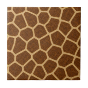 Giraffe Animal Pattern Ceramic Tile