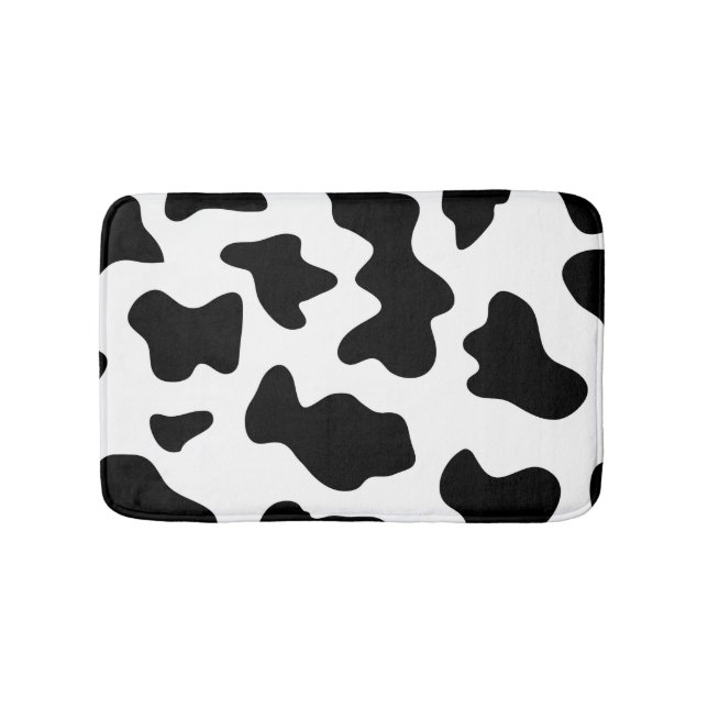 Giraffe Animal Print Brown Bath Mat (Front)