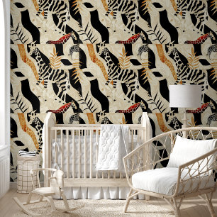 Giraffe Animal Prints Digital Papers Patterns Wallpaper