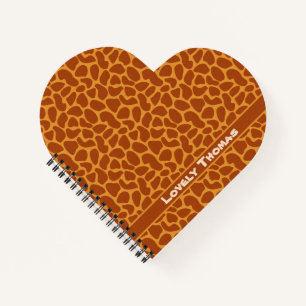 Giraffe Animal Skin Notebook