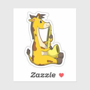 Giraffe at Music with Saxophone.PNG
