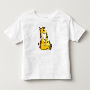 Giraffe at Music with Saxophone.PNG Toddler T-Shirt