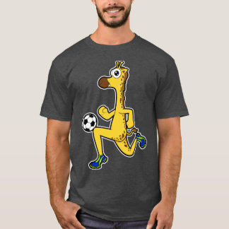 Giraffe at Sports T-Shirt