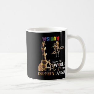 Giraffe Autism Seeing The World From Different Ang Coffee Mug