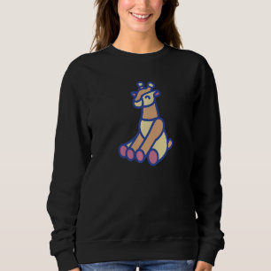 Giraffe Baby Animal Giraffe Sweatshirt