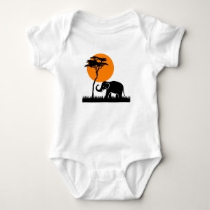 Giraffe Baby Bodysuit