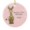 Giraffe Baby First Christmas