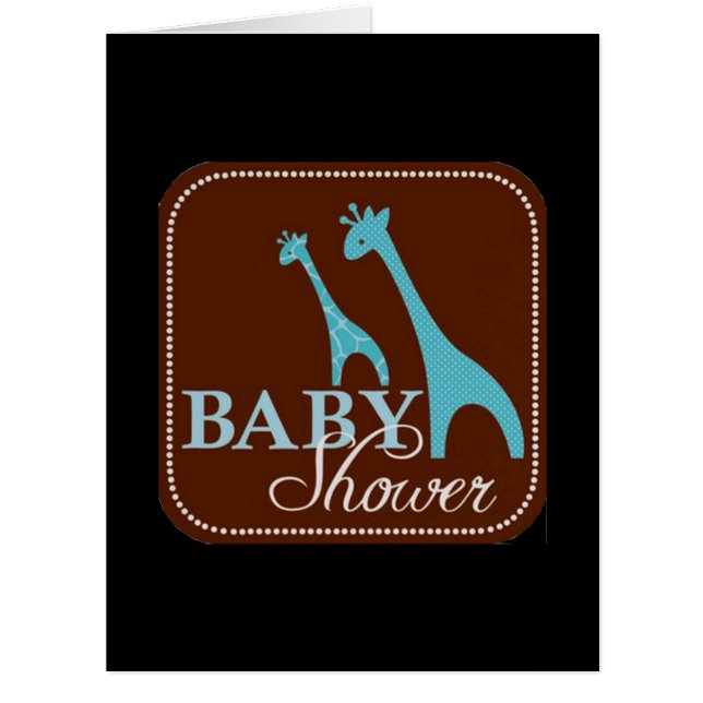 Giraffe Baby Shower (Front)