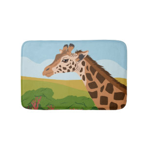 Giraffe Bath Mat