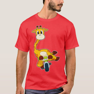 Giraffe Bicycle T-Shirt