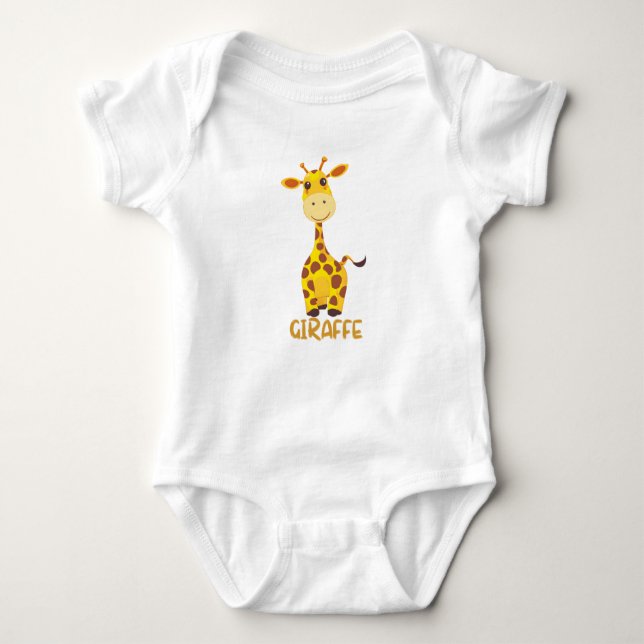 Giraffe bodysuit for kids (Front)