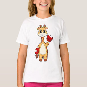 Giraffe Boxer Boxing gloves Boxing T-Shirt