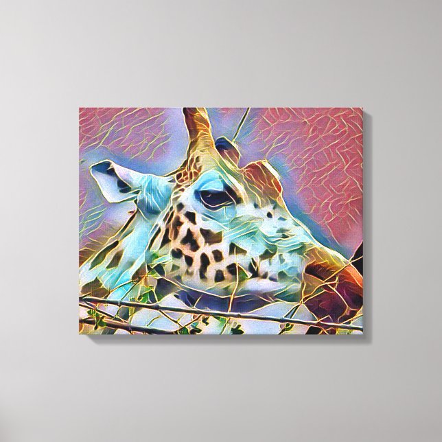 GIRAFFE  CANVAS PRINT (Front)