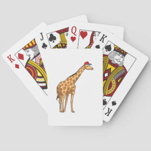 Giraffe Cap Playing Cards