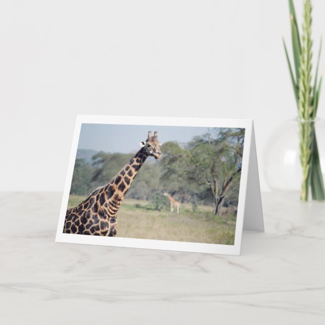 Giraffe Card (Front)