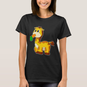 Giraffe Carrot Vegetables T-Shirt