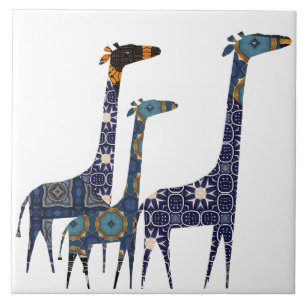 Giraffe Ceramic Tile