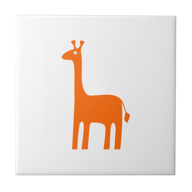 Giraffe Ceramic Tile (Front)