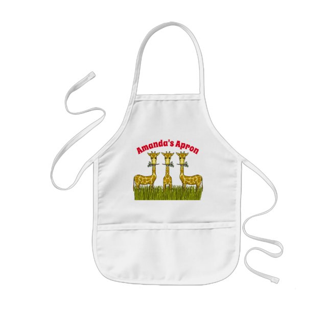 Giraffe Children's Apron (Front)