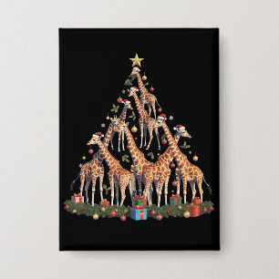 Giraffe Christmas Tree Santa African Wildlife Farm