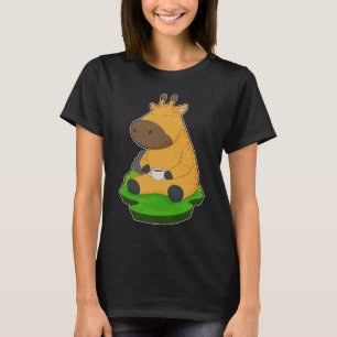 Giraffe Coffee Cup T-Shirt