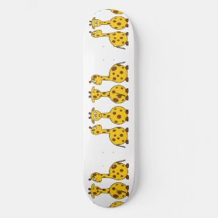 Giraffe Cute Cartoon Skateboard