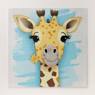 giraffe cute jigsaw puzzle
