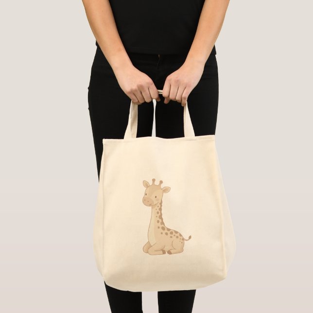 Giraffe & Deer Tote Bag  (Front (Product))