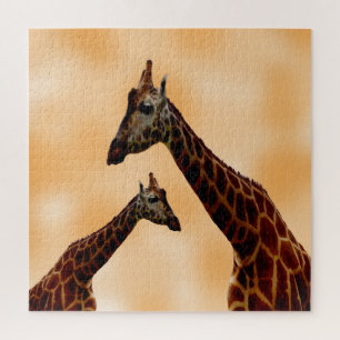 Giraffe Double Trouble,  Jigsaw Puzzle