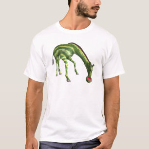 Giraffe Eating Watermelon T-Shirt