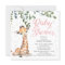 Giraffe Eucalyptus Greenery Pink Baby Shower