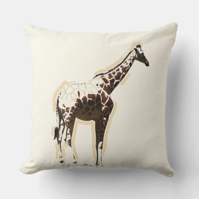Giraffe Fading Cushion (Front)