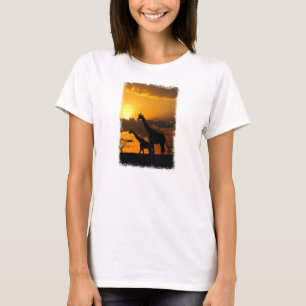 Giraffe Family 2 T-Shirt