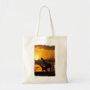Giraffe Family 2 Tote Bag