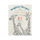 Giraffe Family Baby Boy Stats Birth Record