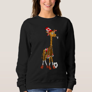 Giraffe fan Canada Sweatshirt