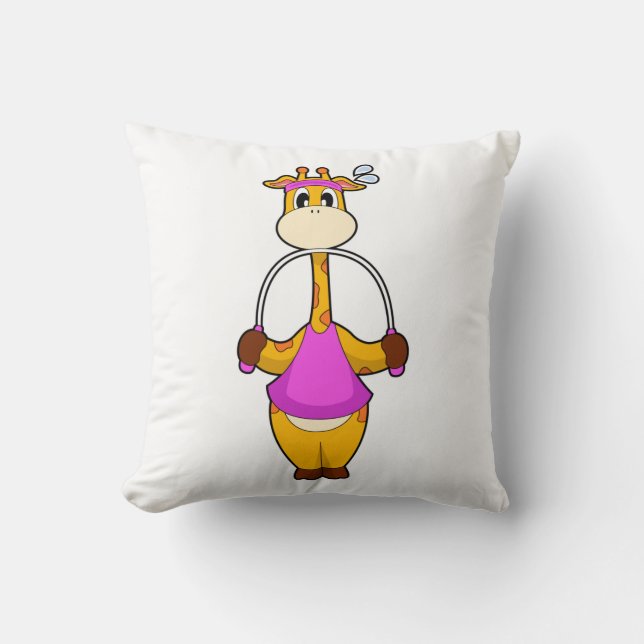 Giraffe Fitness Rope Cushion (Front)