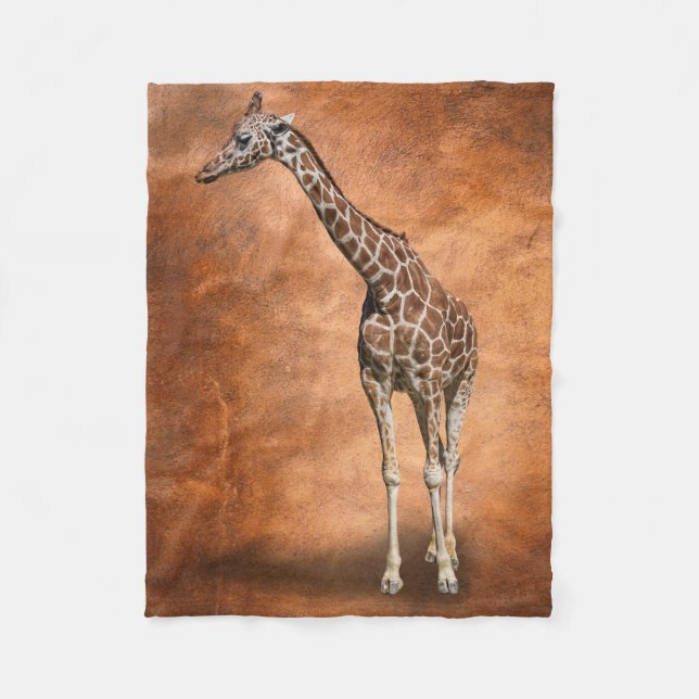 GIRAFFE FLEECE BLANKET (Front)