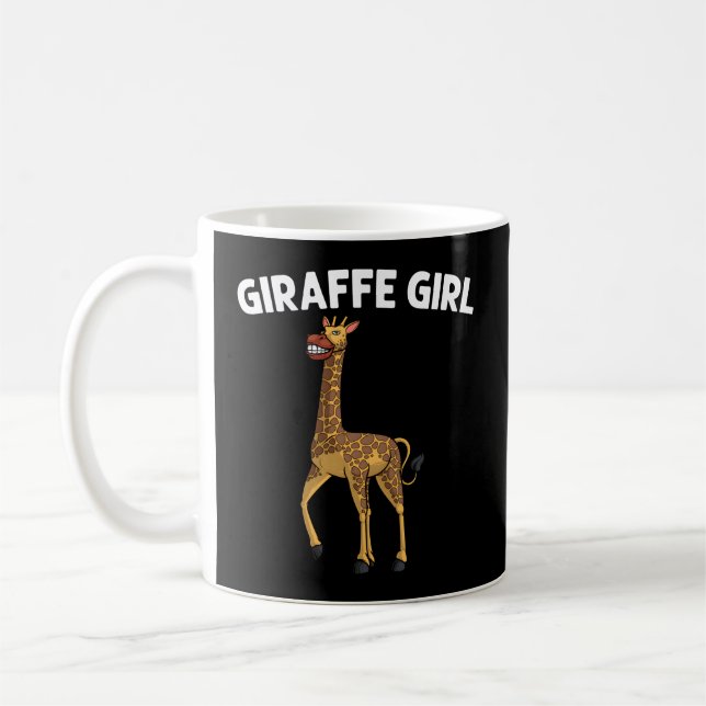 Giraffe For Animal Wildlife Zoo Safari Coffee Mug (Left)