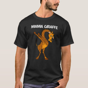 Giraffe For Women Mum Safari Wild Zoo Animal 1 T-Shirt
