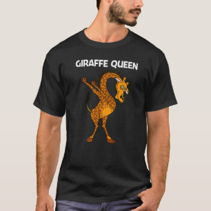 Giraffe For Women Mum Safari Wild Zoo Animal T-Shirt