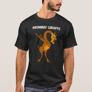 Giraffe For Women Mum Safari Wild Zoo Animal T-Shirt