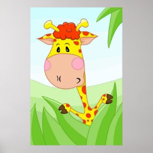 Giraffe from Africa Poster