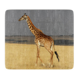 Giraffe full body Africa African Animals Cutting Board