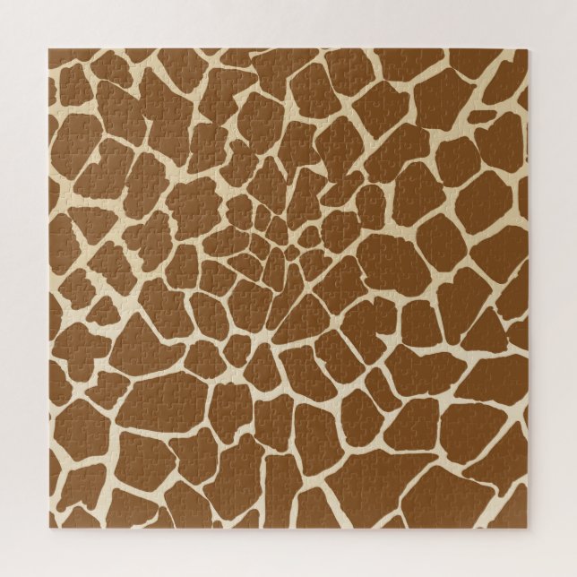 Giraffe Fur Pattern Print  Jigsaw Puzzle (Vertical)