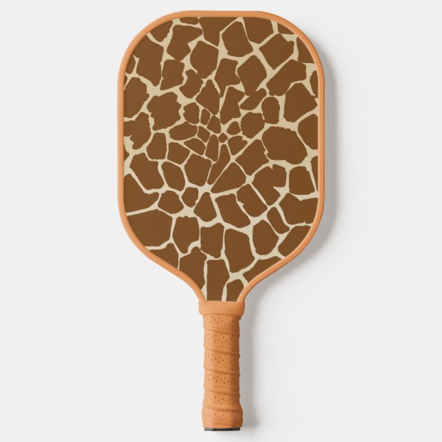 Giraffe Fur Pattern Print  Pickleball Paddle (Front)