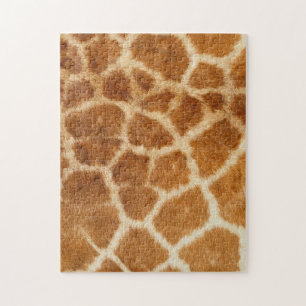 Giraffe Fur Print Jigsaw Puzzle