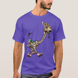 giraffe girl giraffe lovers (2) T-Shirt