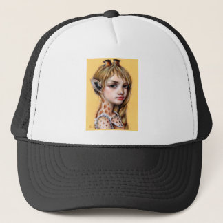 Giraffe Girl Trucker Hat