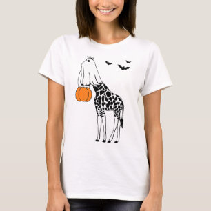 Giraffe Halloween Funny Halloween Outfit Costumes  T-Shirt